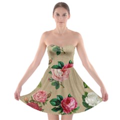 Flower 1770189 1920 Strapless Bra Top Dress by vintage2030