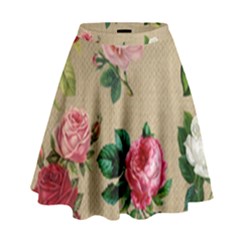 Flower 1770189 1920 High Waist Skirt by vintage2030