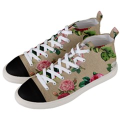 Flower 1770189 1920 Men s Mid-top Canvas Sneakers