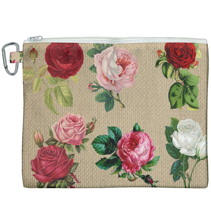 Flower 1770189 1920 Canvas Cosmetic Bag (XXXL)