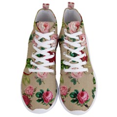 Flower 1770189 1920 Men s Lightweight High Top Sneakers by vintage2030