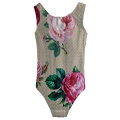 Flower 1770189 1920 Kids  Cut-out Back One Piece Swimsuit