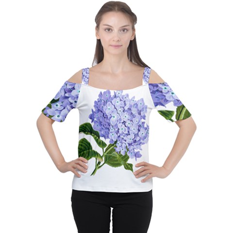 Flower 1775377 1280 Cutout Shoulder Tee by vintage2030