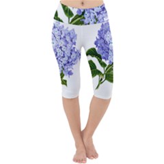 Flower 1775377 1280 Lightweight Velour Cropped Yoga Leggings