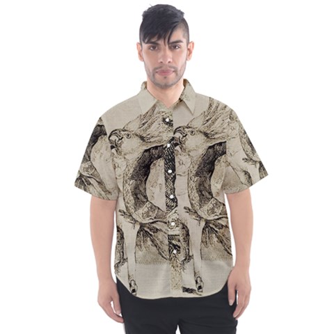 Bird 1515866 1280 Men s Short Sleeve Shirt by vintage2030