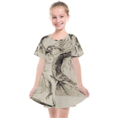 Bird 1515866 1280 Kids  Smock Dress