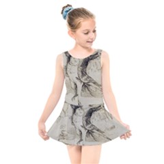 Bird 1515866 1280 Kids  Skater Dress Swimsuit