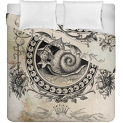 Snail 1618209 1280 Duvet Cover Double Side (king Size) by vintage2030