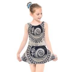 Snail 1618209 1280 Kids  Skater Dress Swimsuit