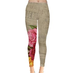 Flower 1646069 1920 Leggings  by vintage2030