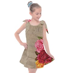 Flower 1646069 1920 Kids  Tie Up Tunic Dress by vintage2030