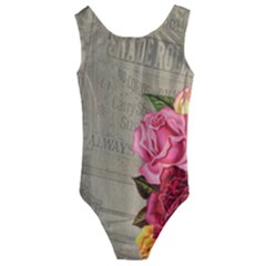 Flower 1646069 1920 Kids  Cut-out Back One Piece Swimsuit