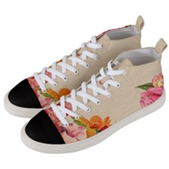 Flower 1646035 1920 Men s Mid-top Canvas Sneakers by vintage2030