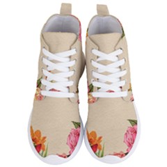 Flower 1646035 1920 Women s Lightweight High Top Sneakers by vintage2030