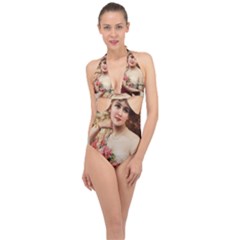 Vintage 1501576 1280 Halter Front Plunge Swimsuit by vintage2030