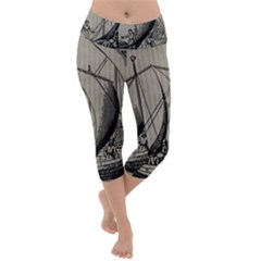 Ship 1515875 1280 Lightweight Velour Capri Yoga Leggings