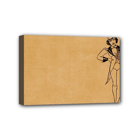 Flapper 1515869 1280 Mini Canvas 6  X 4  (stretched) by vintage2030