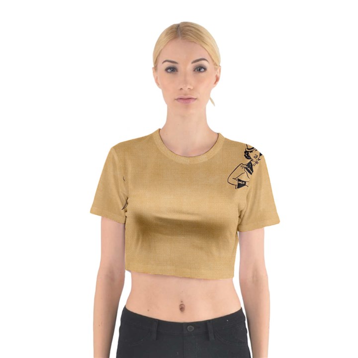 Flapper 1515869 1280 Cotton Crop Top