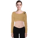 Flapper 1515869 1280 Velvet Long Sleeve Crop Top View1