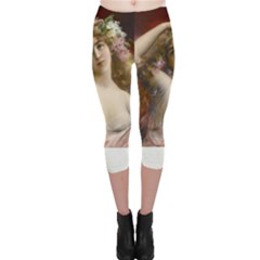 Vintage 1501594 1920 Capri Leggings 