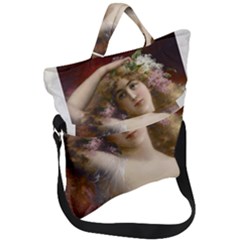 Vintage 1501594 1920 Fold Over Handle Tote Bag