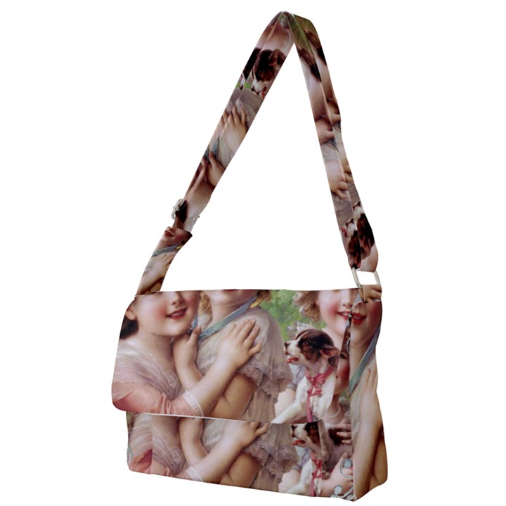 Vintage 1501556 1920 Full Print Messenger Bag