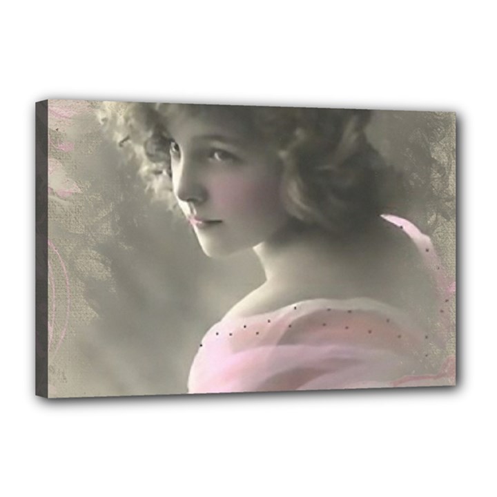 Vintage 1501529 1920 Canvas 18  x 12  (Stretched)