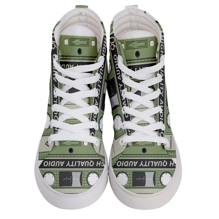 Cassette 40267 1280 Men s Hi-Top Skate Sneakers