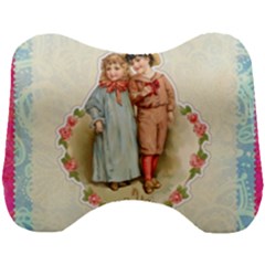 Kids Heart Head Support Cushion by vintage2030