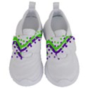 Wavy Line Design Velcro Strap Shoes View1