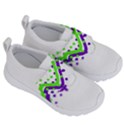 Wavy Line Design Velcro Strap Shoes View3