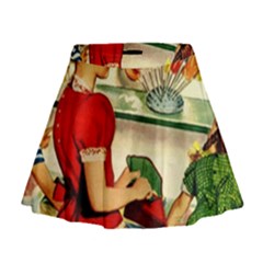 Retro Childrean Mini Flare Skirt by vintage2030