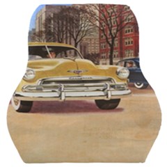 Retro Cars Car Seat Back Cushion  by vintage2030