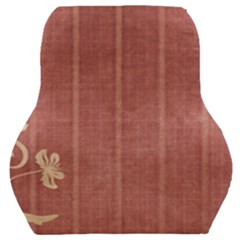 Floral Mauve Car Seat Back Cushion  by vintage2030