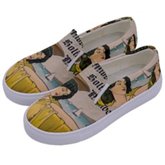 Vintage 1395176 1280 Kids  Canvas Slip Ons by vintage2030