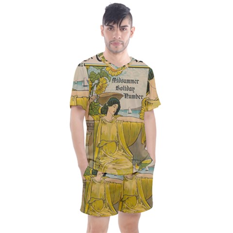 Vintage 1395176 1280 Men s Mesh Tee And Shorts Set by vintage2030