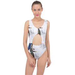 Vintage 1409215 1920 Center Cut Out Swimsuit by vintage2030