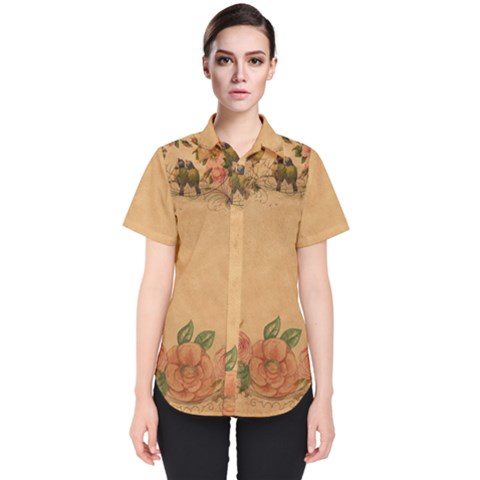 Background 1365750 1920 Women s Short Sleeve Shirt by vintage2030