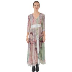 Vintage 1331476 1920 Button Up Boho Maxi Dress by vintage2030