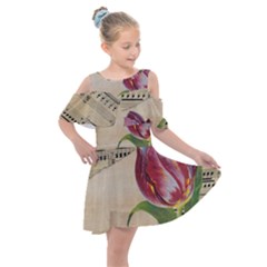 Tulip 1229027 1920 Kids  Shoulder Cutout Chiffon Dress by vintage2030