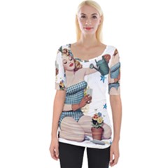 Retro 1265769 1920 Wide Neckline Tee