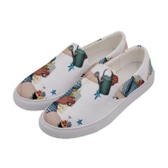 Retro 1265769 1920 Women s Canvas Slip Ons by vintage2030