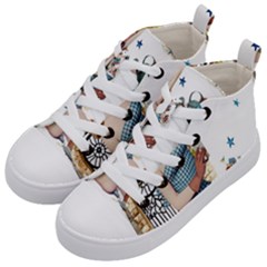 Retro 1265769 1920 Kid s Mid-top Canvas Sneakers by vintage2030