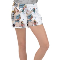 Retro 1265769 1920 Women s Velour Lounge Shorts