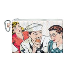 Retro 1326258 1920 Canvas Cosmetic Bag (medium) by vintage2030