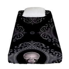 Worth Skull Fitted Sheet (single Size) by GothikaKiller