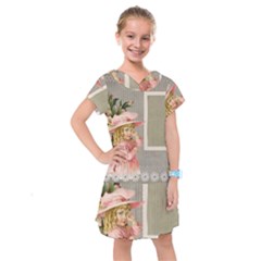 Background 1229025 1920 Kids  Drop Waist Dress by vintage2030