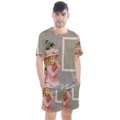 Background 1229025 1920 Men s Mesh Tee And Shorts Set