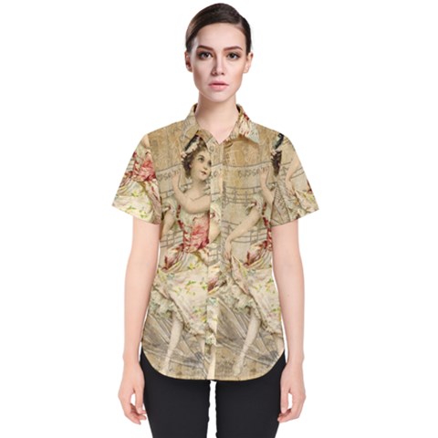 Fairy 1229009 1280 Women s Short Sleeve Shirt by vintage2030