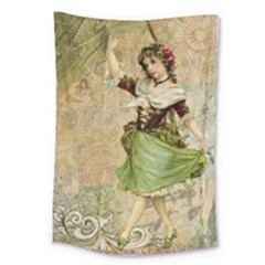 Fairy 1229005 1280 Large Tapestry by vintage2030